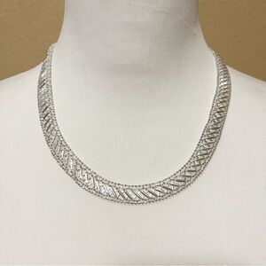 Cherish Jewelry 925 Silver Beads & Bars 18 inch Necklace NEW in Box